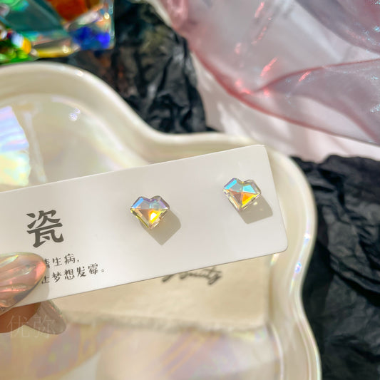 Iridescent Ear Cuff Fashionable Womens Earrings